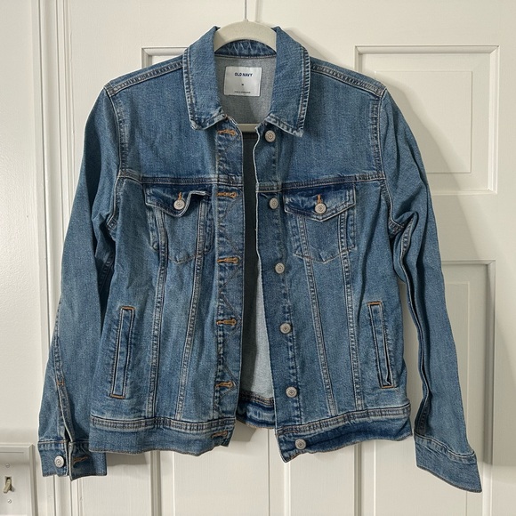 Old Navy Light Blue Denim Jacket - Picture 1 of 3